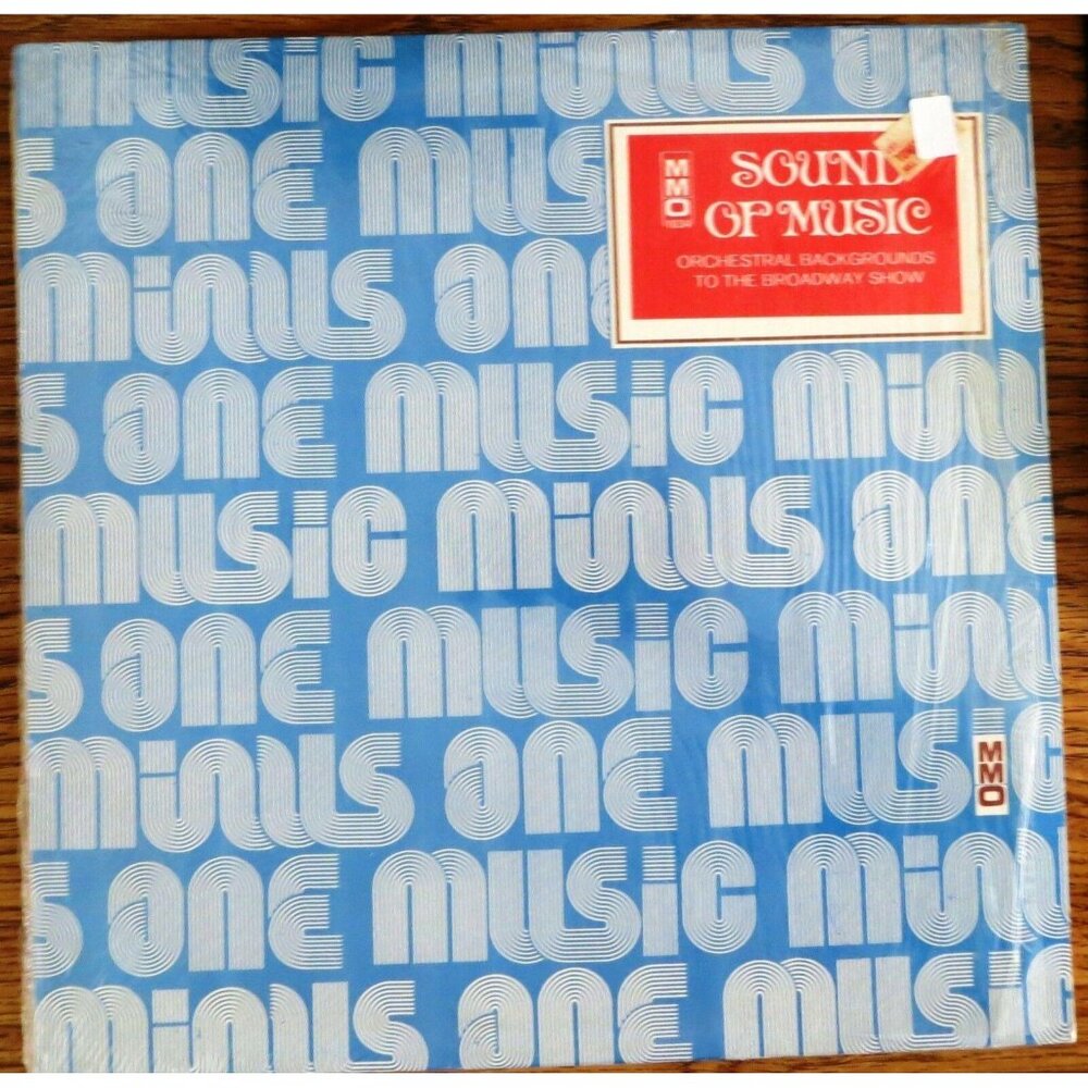 Vinyl Sound of Music Orchestral Background Broadway Minus One Record 14504DW